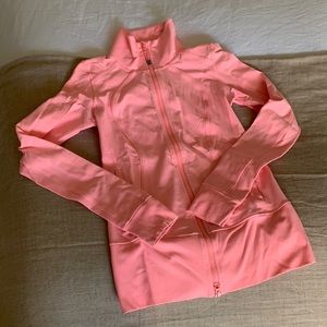 Lululemon long zip run jacket